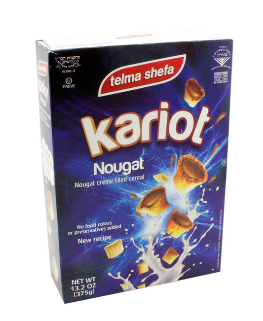 Kariot- Nougat Cereal, Telma "Original" Kosher Parve Cereal, Passover Cereal, 17.6 oz Bag.