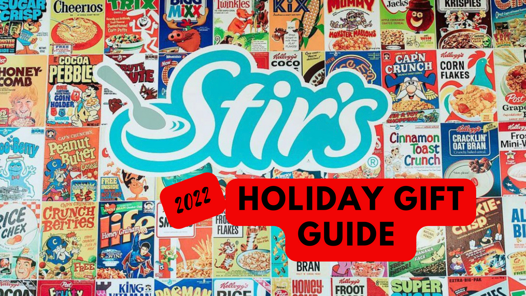 Stirs Cereal 2022 Holiday Gift Guide 