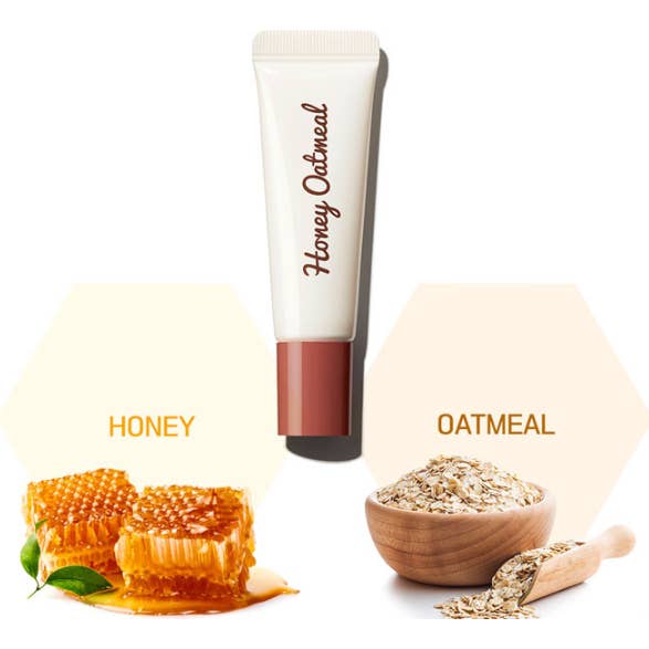 The SAEM Honey Oatmeal lip treatment