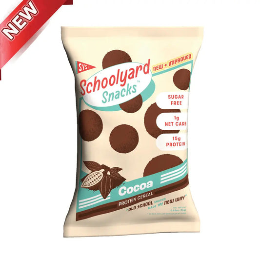 Better than good foods - NEW Schoolyard snack protein cocoa protein & Keto cereal - single pack