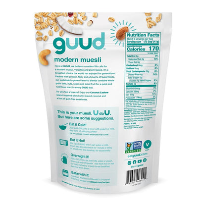 GUUD Modern Muesli - Coconut Cashew Gluten Free Muesli, 12.00 oz, 1 bag