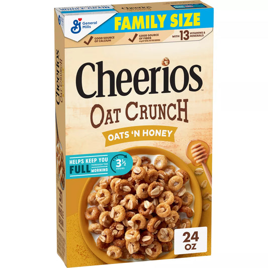 Cheerios Oat Crunch Oats N Honey