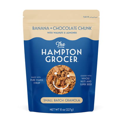 The Hampton Grocer - Banana + Chocolate Chunk Granola