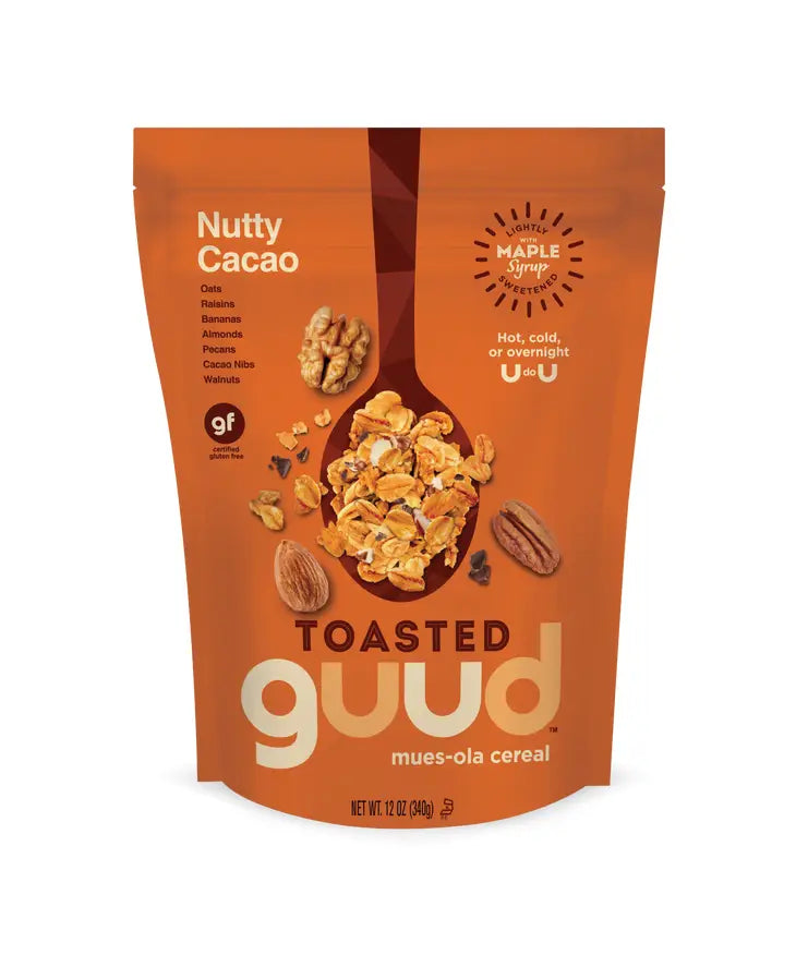 GUUD Modern Muesli - Nutty Cacao Toasted Mues-Ola, Nutty Cacao, 12 oz bag, Nutty Cacao, 12.00 oz, bag