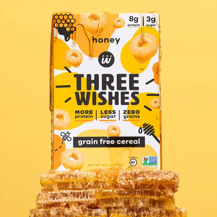 Three Wishes- "Honey Grain" Free, Honey Gluten Free, 8.6 oz box