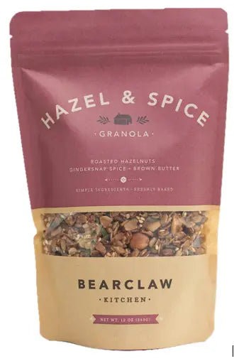 Bearclaw Kitchen - Hazel and Spice Granola, Hazel Spice, 12.00 oz, bag