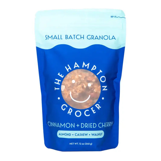 The Hampton Grocer - Cinnamon + Dried Cherry Granola, Cinnamon + Dried Cherry, 12.00 oz, bag